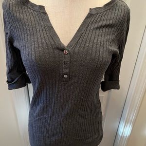 Inc Gray Large shirt